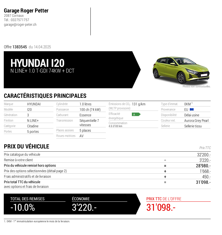 Hyundai I20 N line+ 1.0 - Image 3