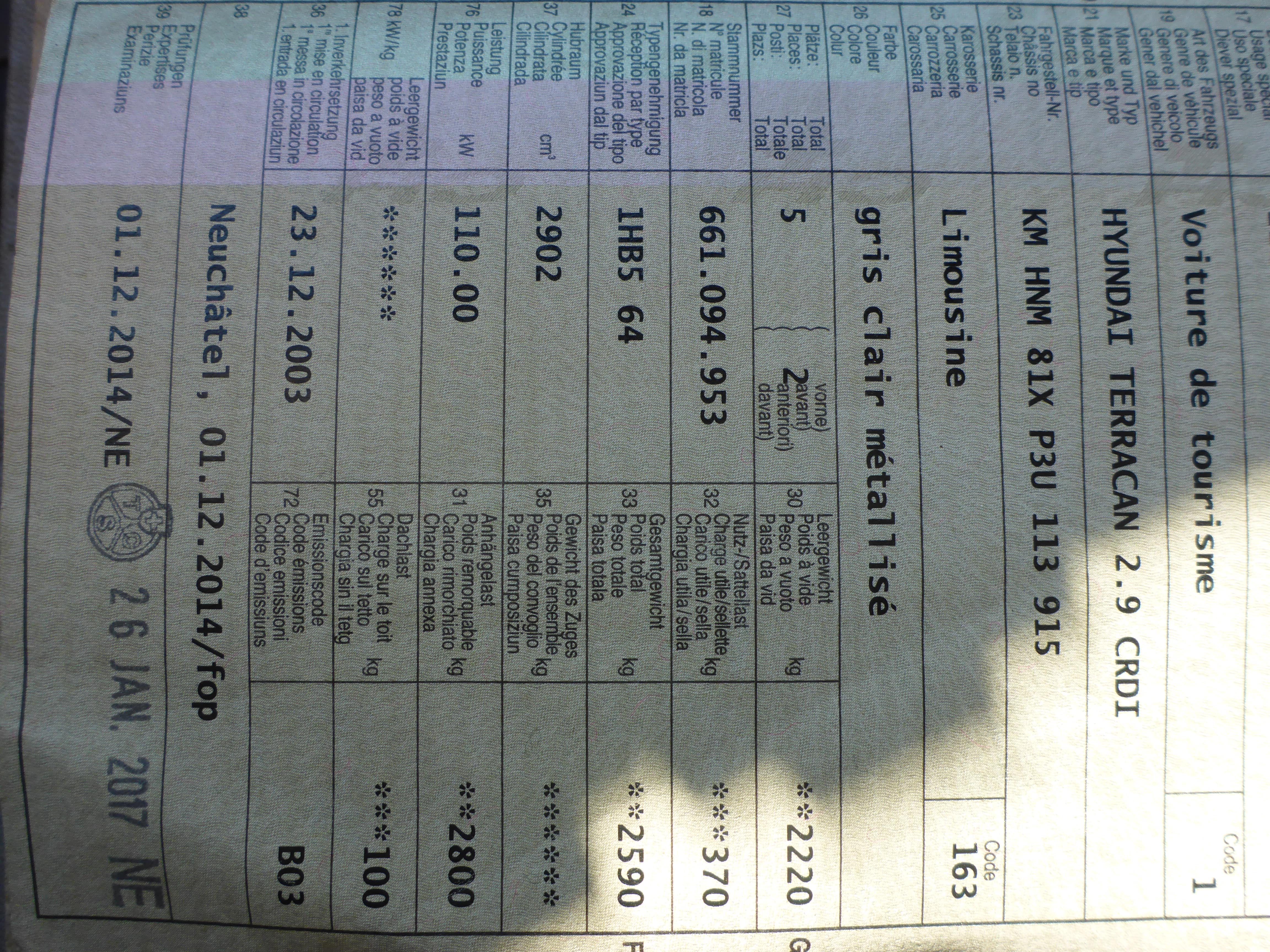 Hyundai Terracan 2.9 CRDI - Image 1