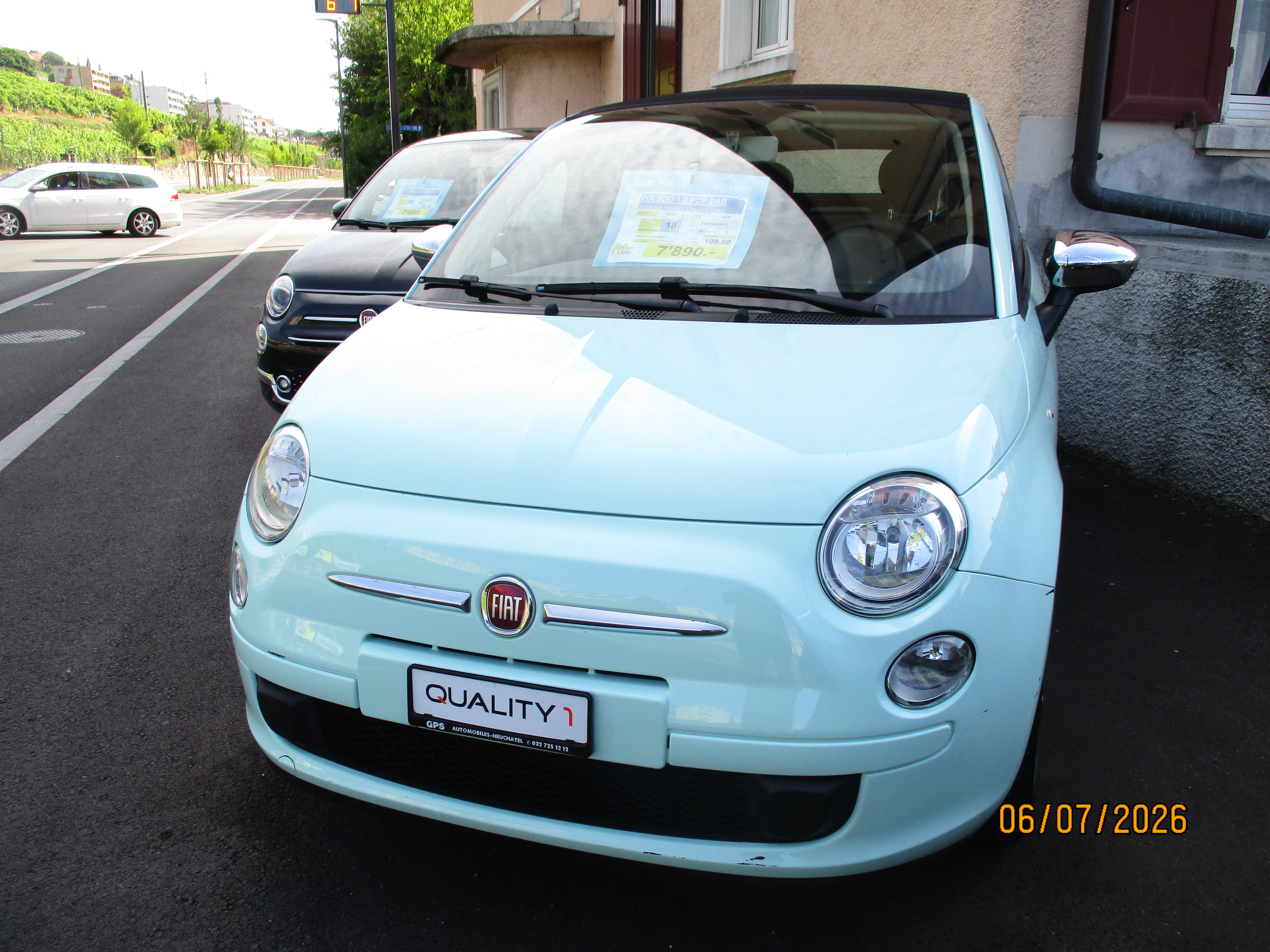 FIAT 500C 1.2 Pop DAB TEL